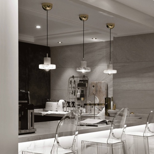 Подвесной светильник STONE PENDANT Green by ImperiumLoft фото 4