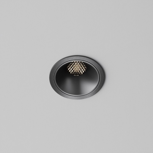 Встраиваемый светильник Maytoni Technical Alfa LED DL043-01-10W4K-RD-B-1 фото 3 Встраиваемый светильник Maytoni Technical Alfa LED DL043-01-10W4K-RD-B-1 фото 3