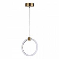 LUMION 5297/7L LEDIO LN23 000 золотой Подвес LED 7W 3000K 574Лм 220V NOVA