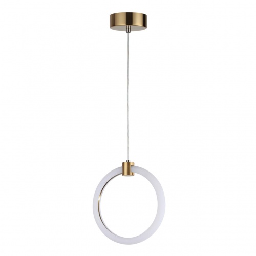 LUMION 5297/7L LEDIO LN23 000 золотой Подвес LED 7W 3000K 574Лм 220V NOVA