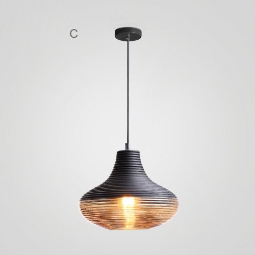 Подвесной светильник RENORD D10 black amber фото 14 Подвесной светильник RENORD D10 black amber фото 14