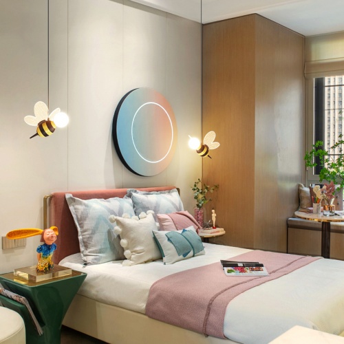 Подвесной светильник BEE Pink фото 2