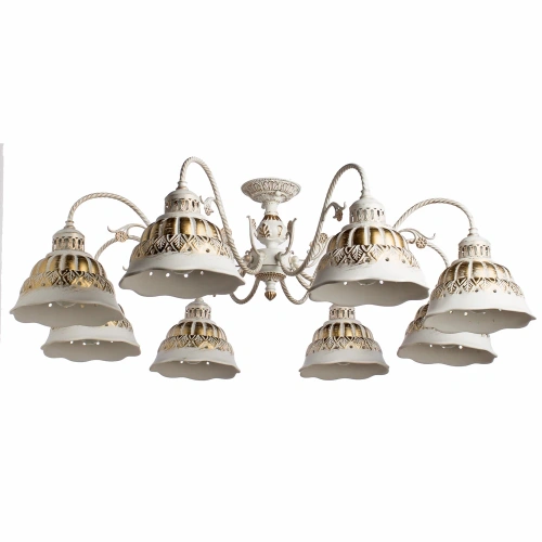 Потолочная люстра Arte Lamp CHIESA A2814PL-8WG Потолочная люстра Arte Lamp CHIESA A2814PL-8WG