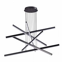 ODEON LIGHT 3890/96L L-VISION ODL20 310 черный/металл Подвесной светильник LED 4000K 96W 220V RUDY