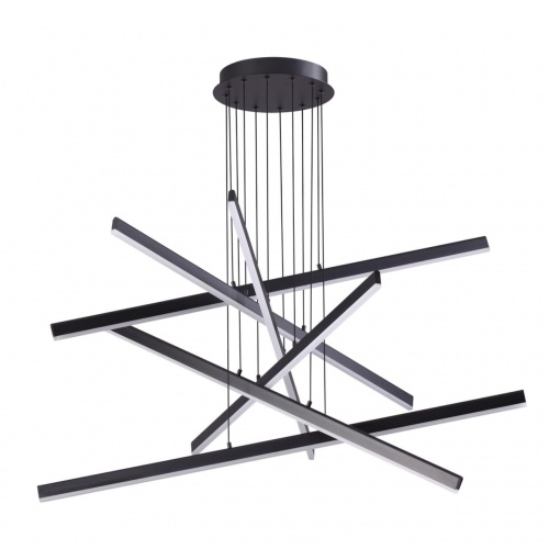 ODEON LIGHT 3890/96L L-VISION ODL20 310 черный/металл Подвесной светильник LED 4000K 96W 220V RUDY