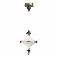 ODEON LIGHT EXCLUSIVE 5404/23L L-VISION ODL_EX25 027 бронзов.брашированн./черный/стекло/керамика Подвес LED 23W 3000K ULA
