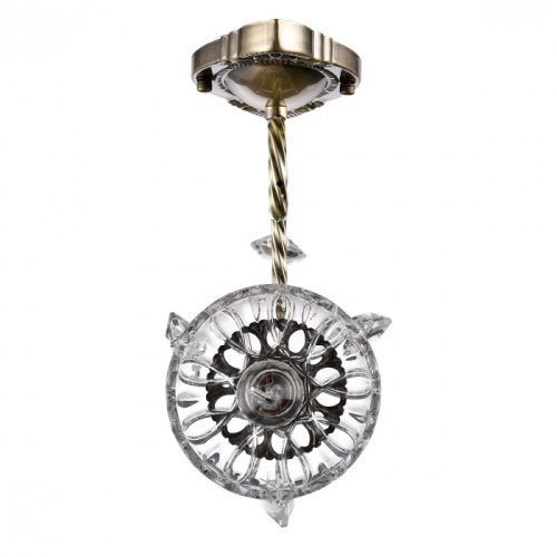 LUMION 8190/1W CLASSI LN26 094 античная бронза, металл/хрусталь Бра E14 1*40W 220V LINN фото 8