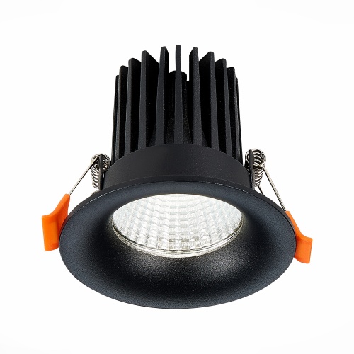 ST703.438.10 Св-к встр. Черный LED 1*10W 3000K 900Lm Ra>90 38° IP20 D85xH75 170-240V ST703.438.10 Св-к встр. Черный LED 1*10W 3000K 900Lm Ra>90 38° IP20 D85xH75 170-240V