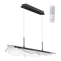 NOVOTECH 359323 OVER NT24 362 черный Светильник подвесной диммируемый, в комплекте пульт ДУ IP20 LED 36W 220-240V 3000К~6000К 3500Лм FOGLIO