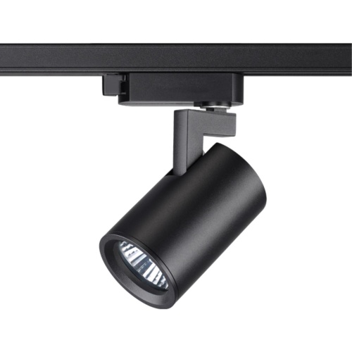NOVOTECH 370647 PORT NT19 293 черный Светильник трековый однофазный трехжильный IP20 GU10 50W 220V GUSTO