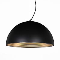 SL279.403.01 Светильник подвесной ST-Luce Черный/Черный, Серебристый E27 1*60W