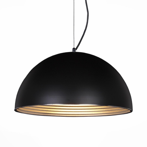 SL279.403.01 Светильник подвесной ST-Luce Черный/Черный, Серебристый E27 1*60W SL279.403.01 Светильник подвесной ST-Luce Черный/Черный, Серебристый E27 1*60W