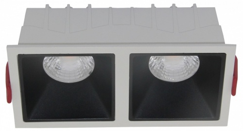 Встраиваемый светильник Maytoni Technical Alfa DL043-02-15W4K-D-SQ-WB