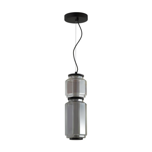 ODEON LIGHT EXCLUSIVE 5408/20L HIGHTECH ODL_EX24 103 черный/дымчатый/металл/стекло/акрил Подвес LED 20W 3000K 1480Лм JAM