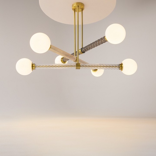 Люстра на штанге Maytoni Teatro MOD287PL-06BS фото 4