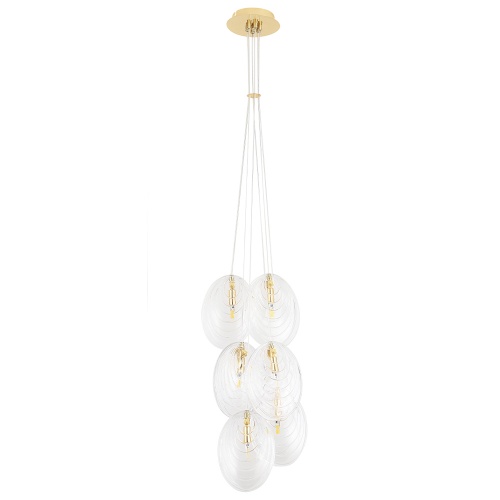 Светильник подвесной Crystal Lux MAR SP6 TRANSPARENTE Светильник подвесной Crystal Lux MAR SP6 TRANSPARENTE