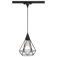 NOVOTECH 370421 PORT NT19 294 черный Светильник трековый однофазный трехжильный IP20 E27 50W 220V ZELLE