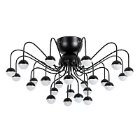 Потолочная люстра Arte Lamp DEXTER A3619PL-24BK