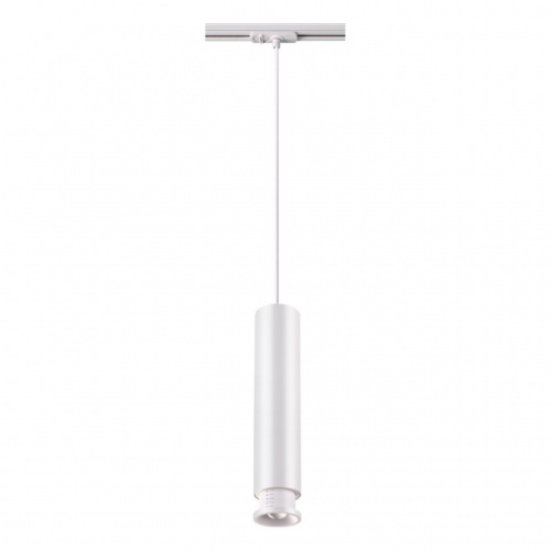 357976 PORT NT19 080 белый Светильник трековый однофазный трехжильный IP20 LED 3000К 12W 220V EDDY