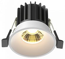 Встраиваемый светильник Maytoni Technical Round DL058-7W2.7K-W