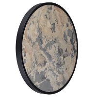 ODEON LIGHT 5064/50L L-VISION ODL24 205 черн./серо-беж./металл/натур.камень/акрил Настенный светильник с переключ.цветов.темпер. LED 50W 3000К/4000K/6000K BERGI