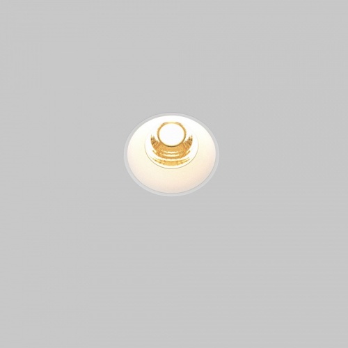 Встраиваемый светильник Maytoni Technical Round DL058-7W2.7K-TRS-W фото 3