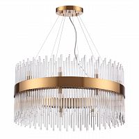 ODEON LIGHT 4722/18 HALL ODL20 646 бронзовый/стекло/прозрачный Люстра G9 18*33W 220V FOCCO