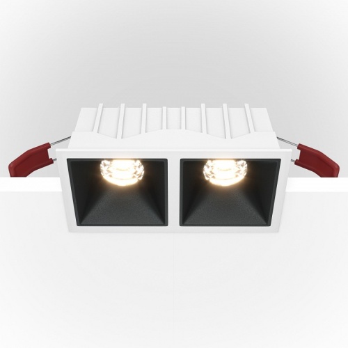 Встраиваемый светильник Maytoni Technical Alfa DL043-02-10W4K-D-SQ-WB фото 4 Встраиваемый светильник Maytoni Technical Alfa DL043-02-10W4K-D-SQ-WB фото 4