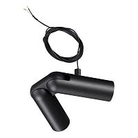 NOVOTECH 359390 KONST NT24 049 черный Ввод питания с гибким угловым соединителем «L» и проводом-подвесом (длина провод – 2м) без базы IP20 48V GLAT