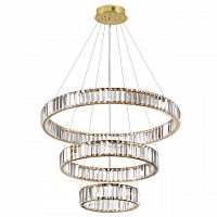 ODEON LIGHT 5015/88L L-VISION ODL23 589 золотой/прозрачный металл/хрусталь Люстра LED 88W 4000K 8800Лм VEKIA