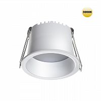 NOVOTECH 359232 SPOT NT23 536 белый Светильник встраиваемый светодиодный IP20 LED 6W 220V 360Лм 3000К TRAN