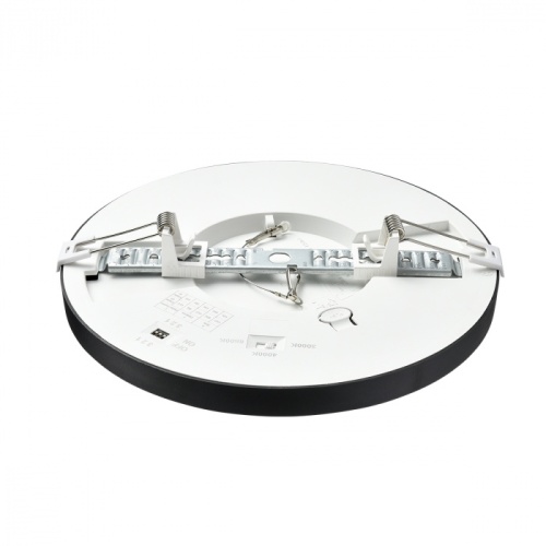 SONEX 7788/18L MITRA LED SN 537 Светильник пластик/белый/черный LED 18Вт 3000/4000/6500К D225 IP44 CCT/датчик движения NEBULA BLACK фото 6