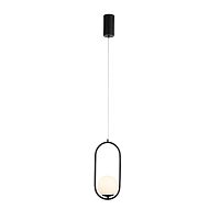 SL395.403.01 Подвес ST-Luce Черный/Белый LED 1*8W 4000K
