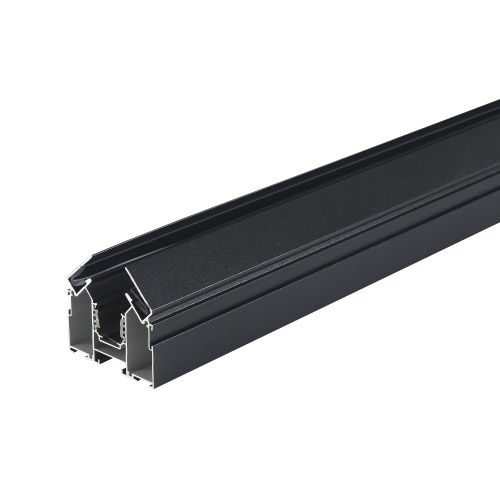 Встраиваемый магнитный трек в натяжной ПВХ потолок Crystal Lux CLT 0.134 01 L3000 BL