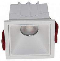 Встраиваемый светильник Maytoni Technical Alfa DL043-01-10W3K-SQ-W