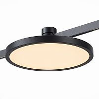 ST818.406.12 Магнитный трековый светильник FARM Черный LED 1*10W 3000K 500Lm Ra90 120 IP20 D168xH54 24V