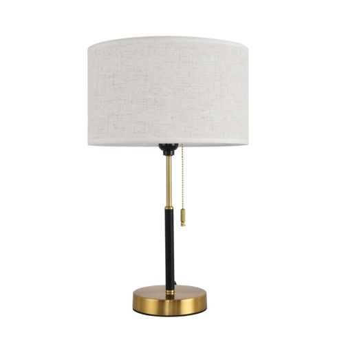 LUMION 8358/1T CLASSI LN26 521 медь/черный/белый, металл/текстиль Настольная лампа E27 60W 220V IRISA