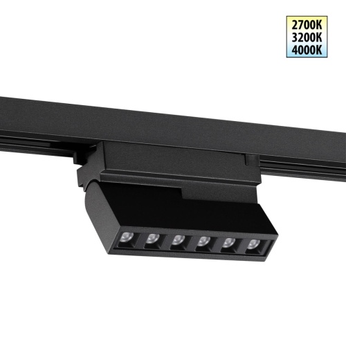 NOVOTECH 359735 PORT NT25 240 черный Светильник однофазный двухжильный трековый с переключ. цв. температуры IP20 LED 6W 180-265V 2700К/3200К/4000К EOS NOVOTECH 359735 PORT NT25 240 черный Светильник однофазный двухжильный трековый с переключ. цв. температуры IP20 LED 6W 180-265V 2700К/3200К/4000К EOS
