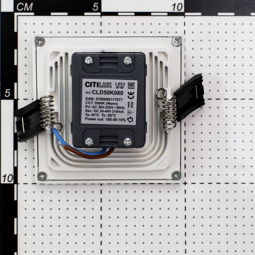Встраиваемый светильник Citilux Омега CLD50K080N фото 5 Встраиваемый светильник Citilux Омега CLD50K080N фото 5