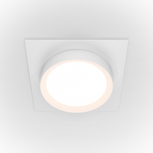 Встраиваемый светильник Maytoni Technical Hoop DL086-GX53-SQ-W фото 3