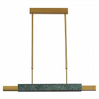 ODEON LIGHT 4360/25L MIDCENT ODL24 000 изумрудный мрамор/антич.бронза/металл/акрил Подвесной светильник IP20 LED 25W 3000K 220V MARMI