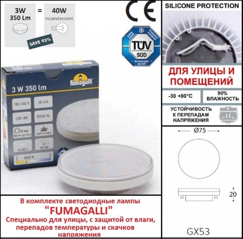 Накладной светильник Fumagalli Leti 2S2.000.000.WYG1L фото 2 Накладной светильник Fumagalli Leti 2S2.000.000.WYG1L фото 2