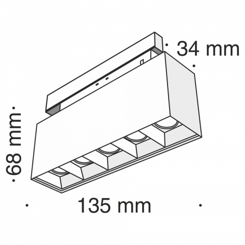 Накладной светильник Maytoni Technical Points TR014-2-10W3K-B фото 3 Накладной светильник Maytoni Technical Points TR014-2-10W3K-B фото 3