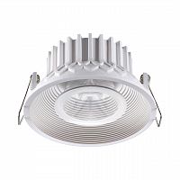 NOVOTECH 358789 SPOT NT21 534 белый Светильник встраиваемый светодиодный IP20 LED 15W 4000K 1600Лм 110-265V BIND