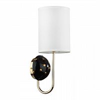 ODEON LIGHT EXCLUSIVE 5424/1W MODERN ODL_EX24 000 золотой/черный/белый/металл/керамика/ткань Бра E14 1*40W POLLEN