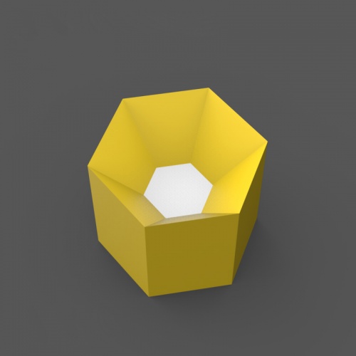 Потолочный светильник HEXAGON B H15 Blue фото 12 Потолочный светильник HEXAGON B H15 Blue фото 12