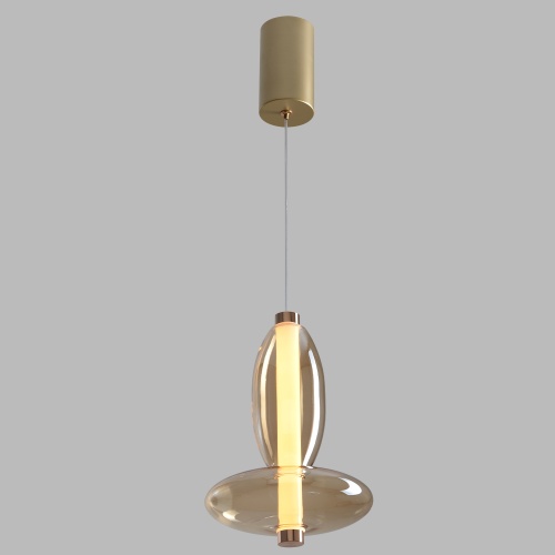 Светильник подвесной Crystal Lux QUASAR SP10W LED AMBER фото 6