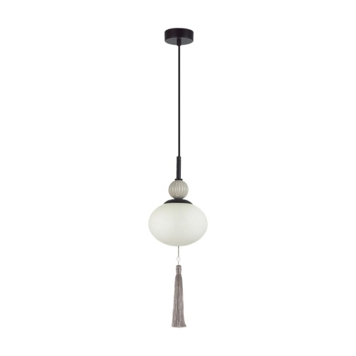 LUMION 8273/1A NEOCLASSI LN26 042 черный/серый/белый, металл/керамика/стекло Подвес Е14 1*40W 220V GLORIYA