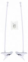 Подставка для цветов Uniel UFP-M02C-450 WHITE POLYBAG SET2 UL-00010111