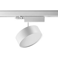 NOVOTECH 358758 PORT NT21 269 белый Трехфазный трековый светодиодный светильник IP20 LED 24W 4000K 2100Лм 100-265V PROMETA